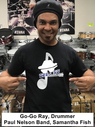 Go-Go Ray, Drummer